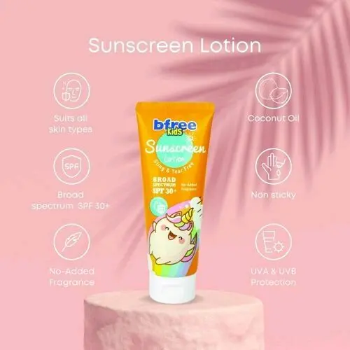 bfree Kids Sunscreen Lotion BROAD SPECTRUM SPF 30+