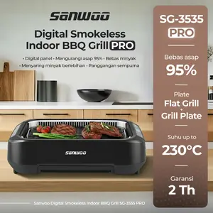 Sanwoo Digital Smokeless Indoor BBQ Grill PRO