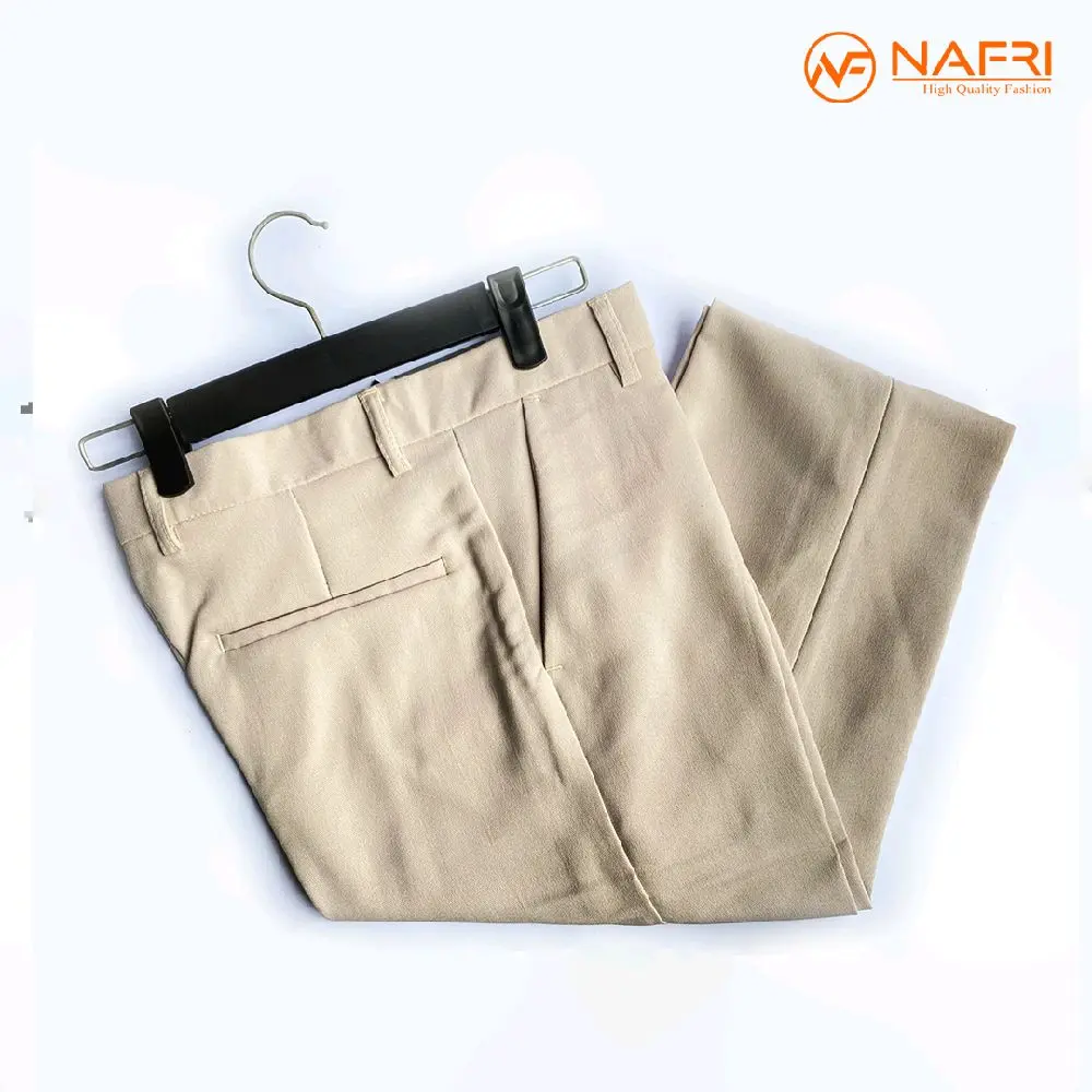 CELANA SLIM FIT SEMIWOL PREMIUM formal pria Panjang Kerja