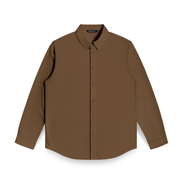 Gambar Alpen Shirt Coca Mocha Human Greatness - COCA MOCHA, S dari Human Greatness Labs Kota Bandung 3 Tokopedia