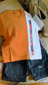 Product Review of FERNCO [FREE NAMA] SETELAN KAOS & CELANA JEANS BISA CUSTOM NAMA Motif Anak Fashion from A**a 0