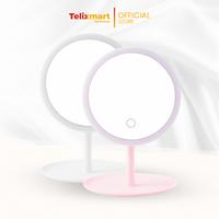Gambar DoraHomi Cermin Rias LED Mirror Bulat Tombol Touch Screen Kaca Makeup - Pink Non LED dari Telixmart Indonesia Kota Administrasi Jakarta Timur 1 Tokopedia