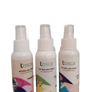 NEW DEODORANT TOSCA Natural Deo Segar, Deodorant Tawas untuk Mengatasi Bau Ketiak