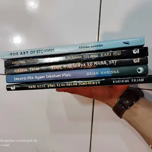 Buku Novel Best Seller Tentang Luka Yang Kusimpan Sendiri - Ayah Ini Arahnya Kemana Ya - Anak Kecil Yang Kehilangan Pundaknya - Yang Katanya Cemara Tema Psychology