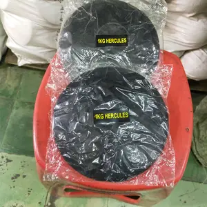 Olahraga Lempar Cakram Lapis Karet 1 KG Hercules