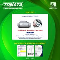 Gambar Alat Pemadam Api Tonata SNI / APAR Clean Agent HCFC/HFC 1 kg dari Tonata Indonesia Kab. Tangerang 5 Tokopedia