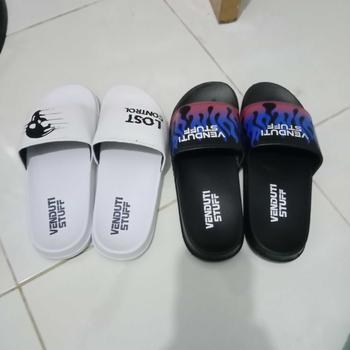 Product Review of 3 Warna Sandal Slop Venduti Stuff Lost Control Series Original from A**l 1** 1