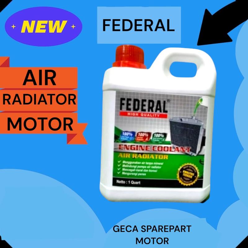AIR RADIATOR FEDERAL 1L WARNA HIJAU 0