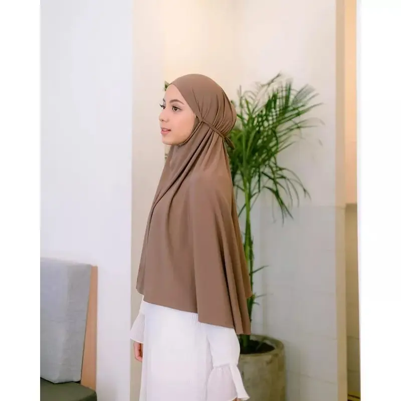 By assalam - 88RB dpt 7pcs jilbab hijab bergo maryam tali jersey premium oval terbaru kerudung bergo instan 4