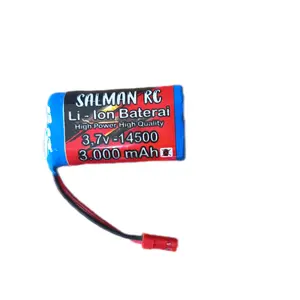 SALMAN RC Baterai Li-Ion 3000 mAh 3.7V 14500 High Power High Quality untuk Produk RC Anda