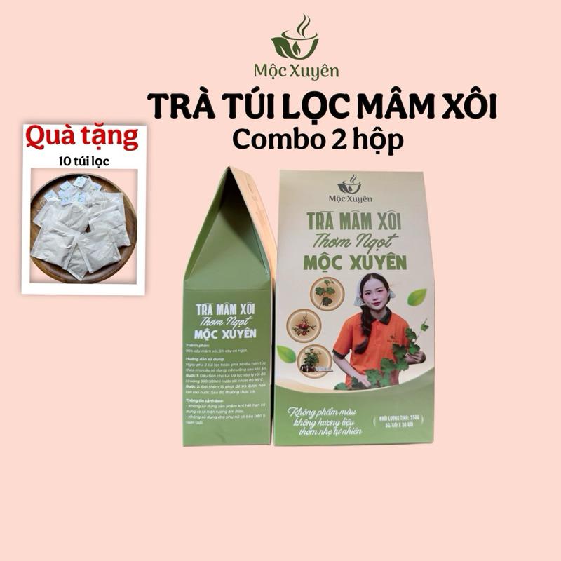 Combo 2 hộp mâm xôi thơm ngọt tặng 10 túi lọc mâm xôi