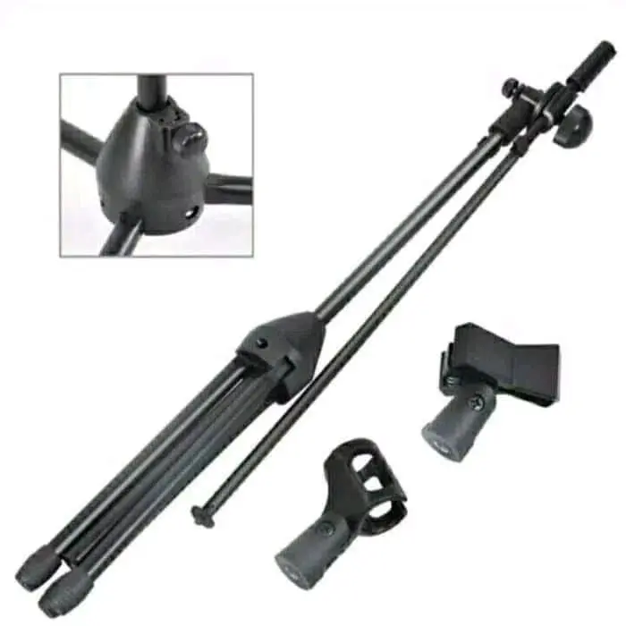 PAKET TRIPOD LIVE STREAMING STAND AUDIO HOLDER 2HP RING LIGHT HOLDER PANJANG STAND RINGLIHT CAMERA LED PAKET TRIPOD TRAY SOUNDCARD DUDUKAN SOUND CARD KOMPLIT 2