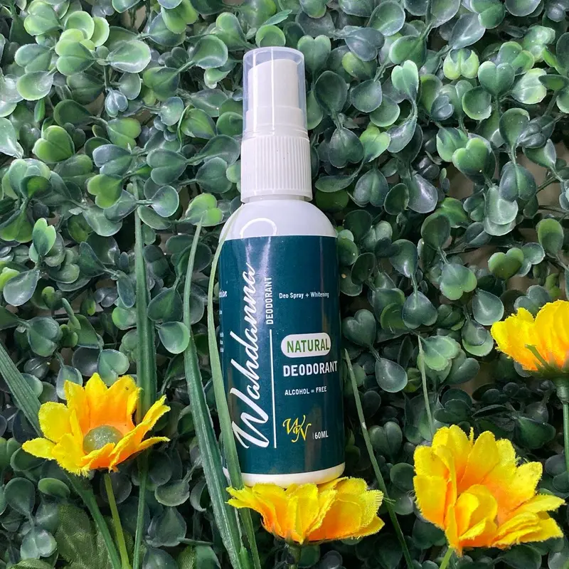 Deodoran Spray WAHDANNA varian NATURAL,  Tawas 1