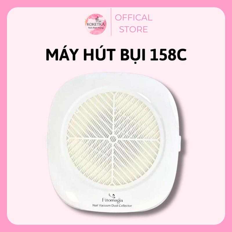  Máy Hút Bụi nail TÍCH ĐIỆN FM158C FITOMAGIA Chính Hãng - Bảo Hành 6 tháng - máy hút bụi nail tích điện 