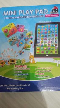 Product Review of Mainan Edukasi Mini Playpad 2 Bahasa English Indonesia 388 Belajar Toy from T**S 0**5 1