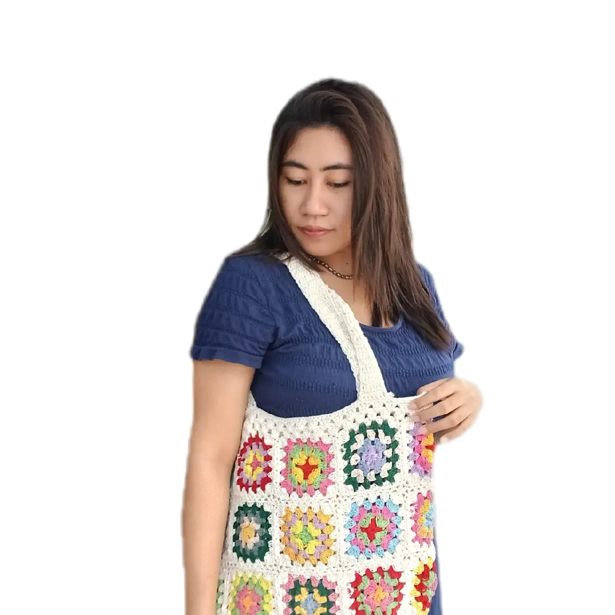 Tas bahu Grani Bag rajut crochet
