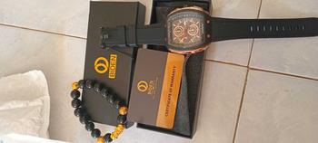 Product Review of 【003Harga telah diganti, cepat beli】BIDEN Jam Tangan Pria Anti Air Olahraga Multifungsi Tali Silikon Pria Jam Tangan Cowok Original YNR028 from A**x G** D**a 0