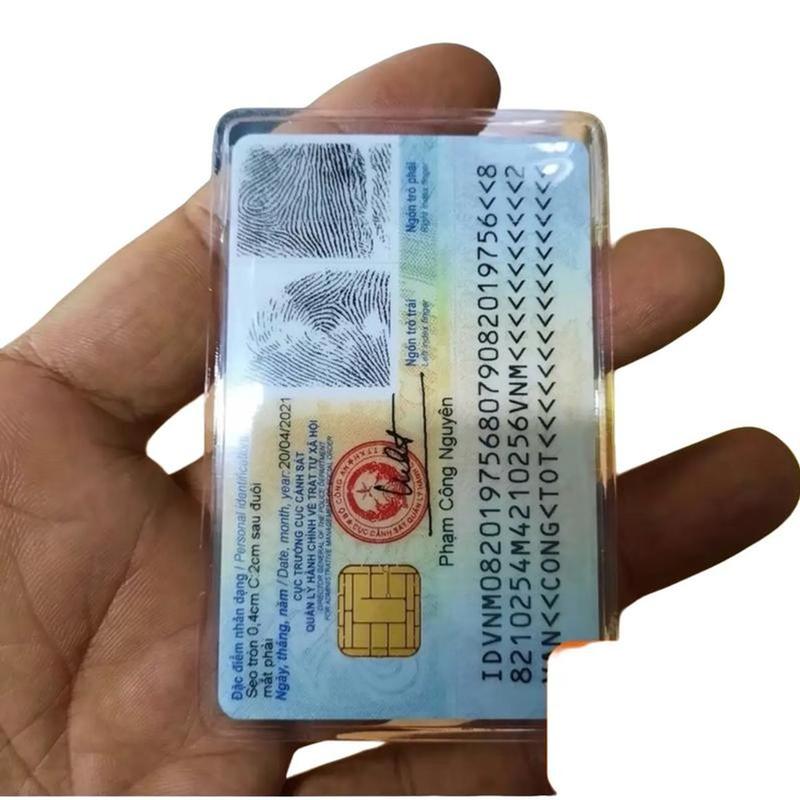 Combo 1-30 Túi Đựng Thẻ Căn Cước ATM Card Visit Bằng Lái Xe Thẻ Sinh Viên Trong…