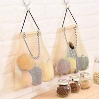 Gambar Tas Jaring Penyimpanan Multifungsi / kantong Buah Sayur Bawang - Cream Panjang dari nanabakehouse Kota Administrasi Jakarta Utara 1 Tokopedia