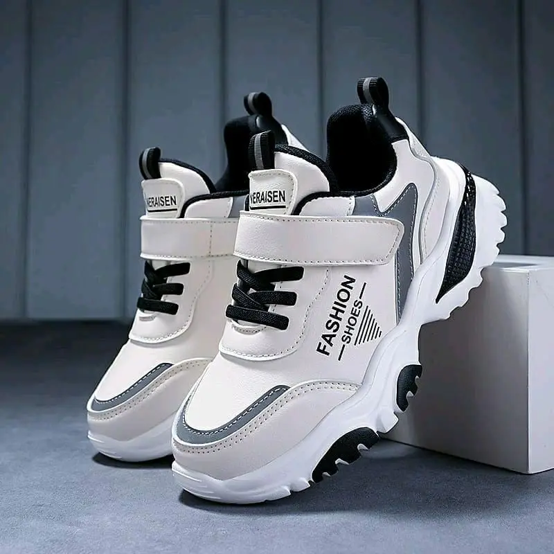 Sepatu Sneakers Anak Laki-Laki dan Perempuan Kasual  Fashion green random trainer sepatu anak sd cowok  9–12 0