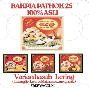 BAKPIA PATHOK 25 KHAS JOGJA -free vaccum