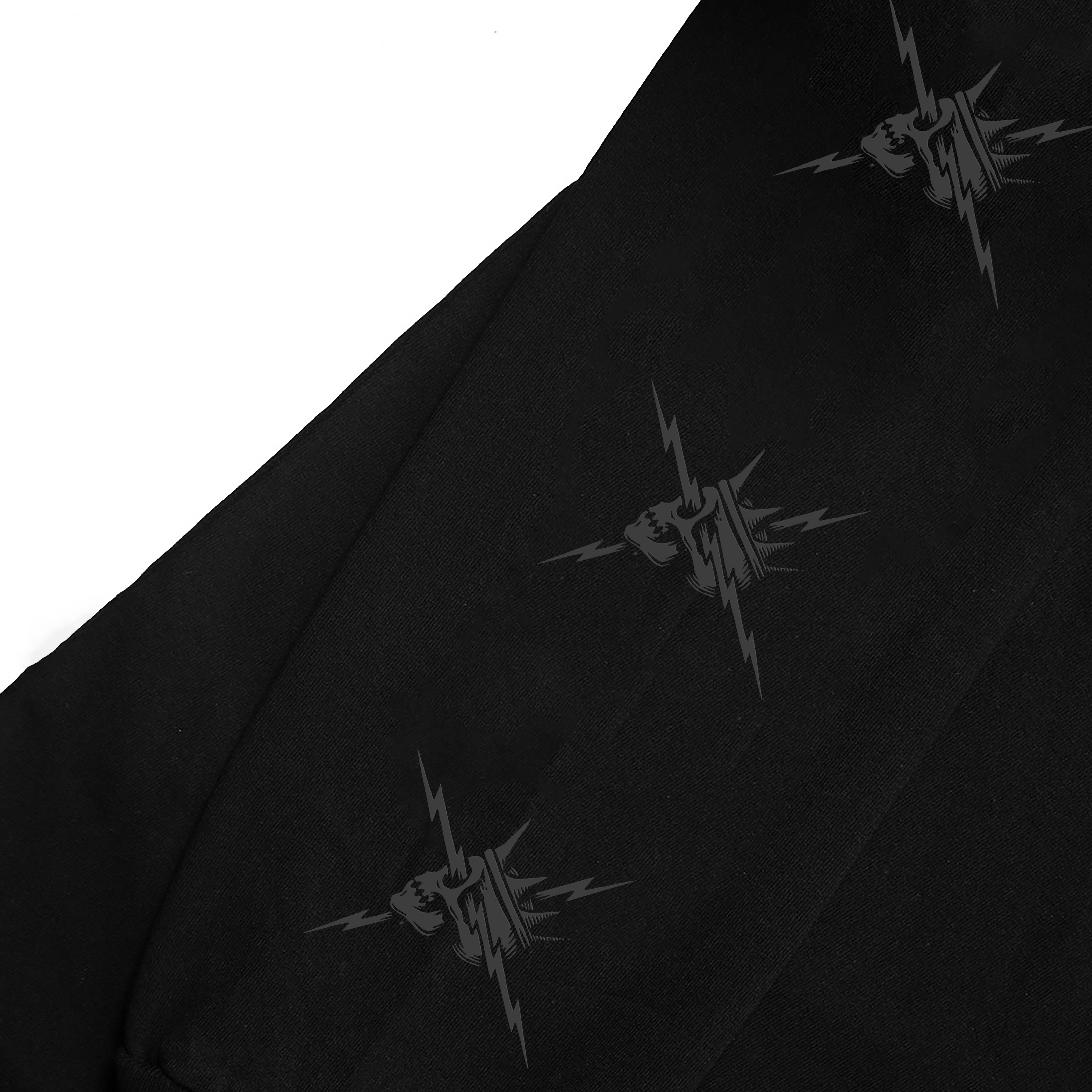 MORSKY T-shirt Longsleeve / Kaos Lengan Panjang ROUNDED Hitam