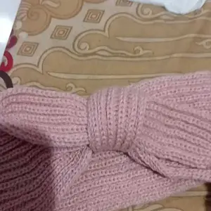 FAWA Bandana Puffy uk Bayi - 3 Tahun / Bandana Baby Lucu Korea Rajut Pita Anak New Born Premium Bando Bayi Headband Pom Pom Import Pita Anak Perempuan