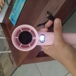 [CID] Kipas Angin Mini Portable USB Genggam M11 Layar LED Angin Kencang 120 High Speed Handheld Fan Adjustable Fan Speed Digital Display