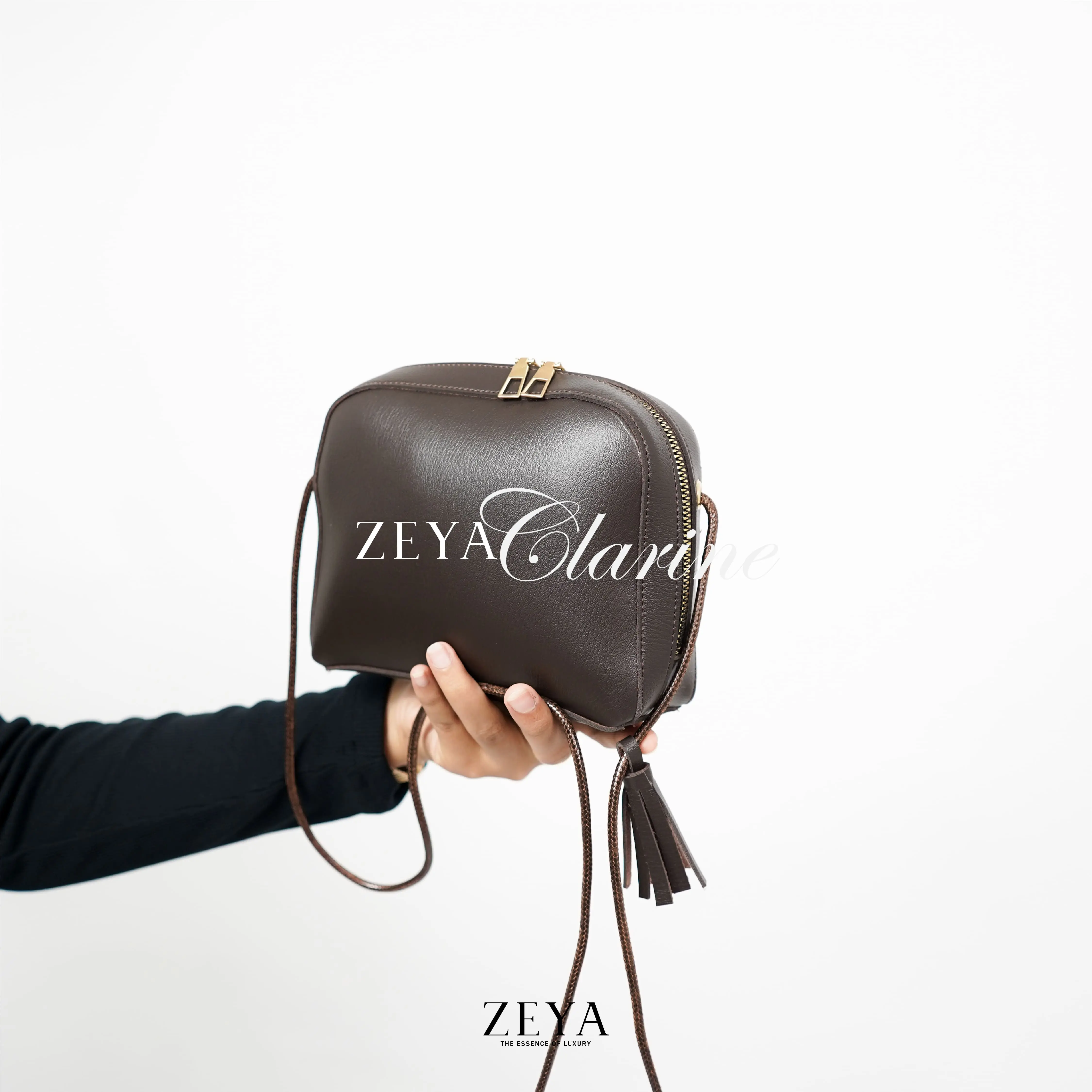 ZEYA STUDIO | Clarine Collections Elegant Sling Bag Selempang Wanita Slingbag Cewek Kulit