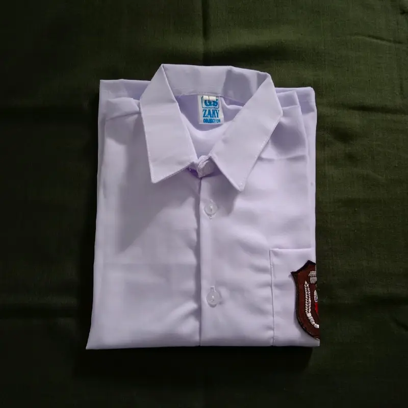 Baju Putih Panjang SD Seragam Sekolah SD Anak Perempuan Anak Laki-Laki Fashion 4