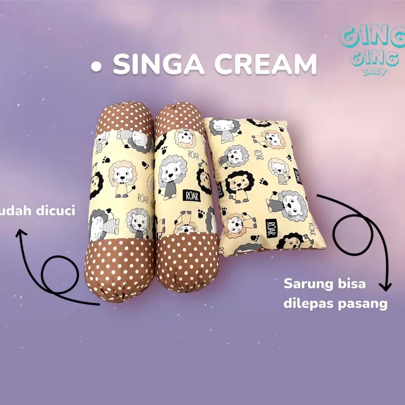 BANTAL GULING BAYI SET EMPUK FREE TAS MIKA 4