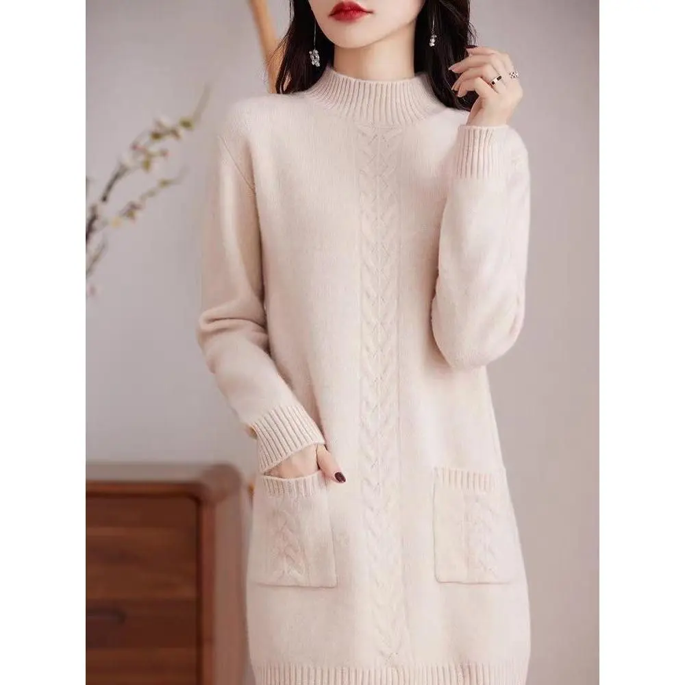 slim fit dress slacks Korean Dress Sweater main image 1