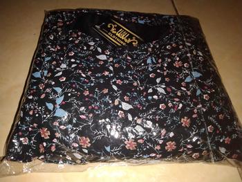 Product Review of Benita Maxy Dress Busui Resleting Depan Gamis Ceruty Full Furing  Gamis Kondangan Penikahan Motif Bunga Mewah Elegan Best Seller from z**a 0