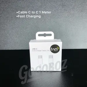 Kabel Charger USB-C to USB-C Fast Charging GARANSI 1 TAHUN