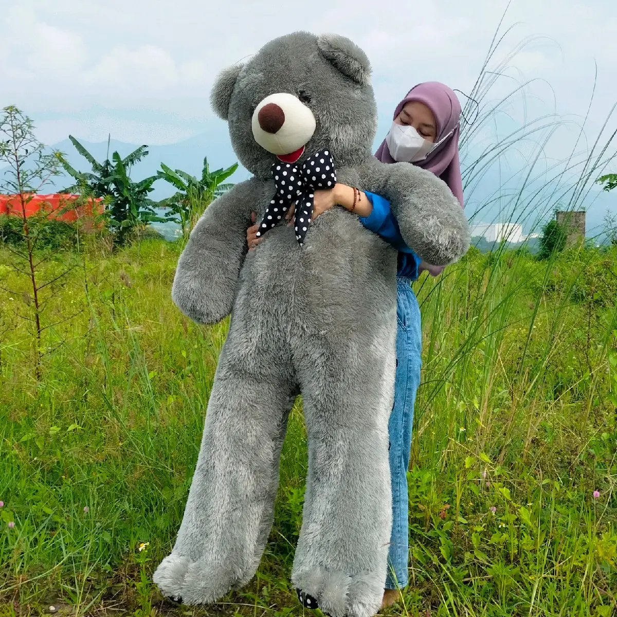 BONEKA SUPER JUMBO 2 METER PREMIUM SUDAH SNI Teddy Bear Dolls Toys