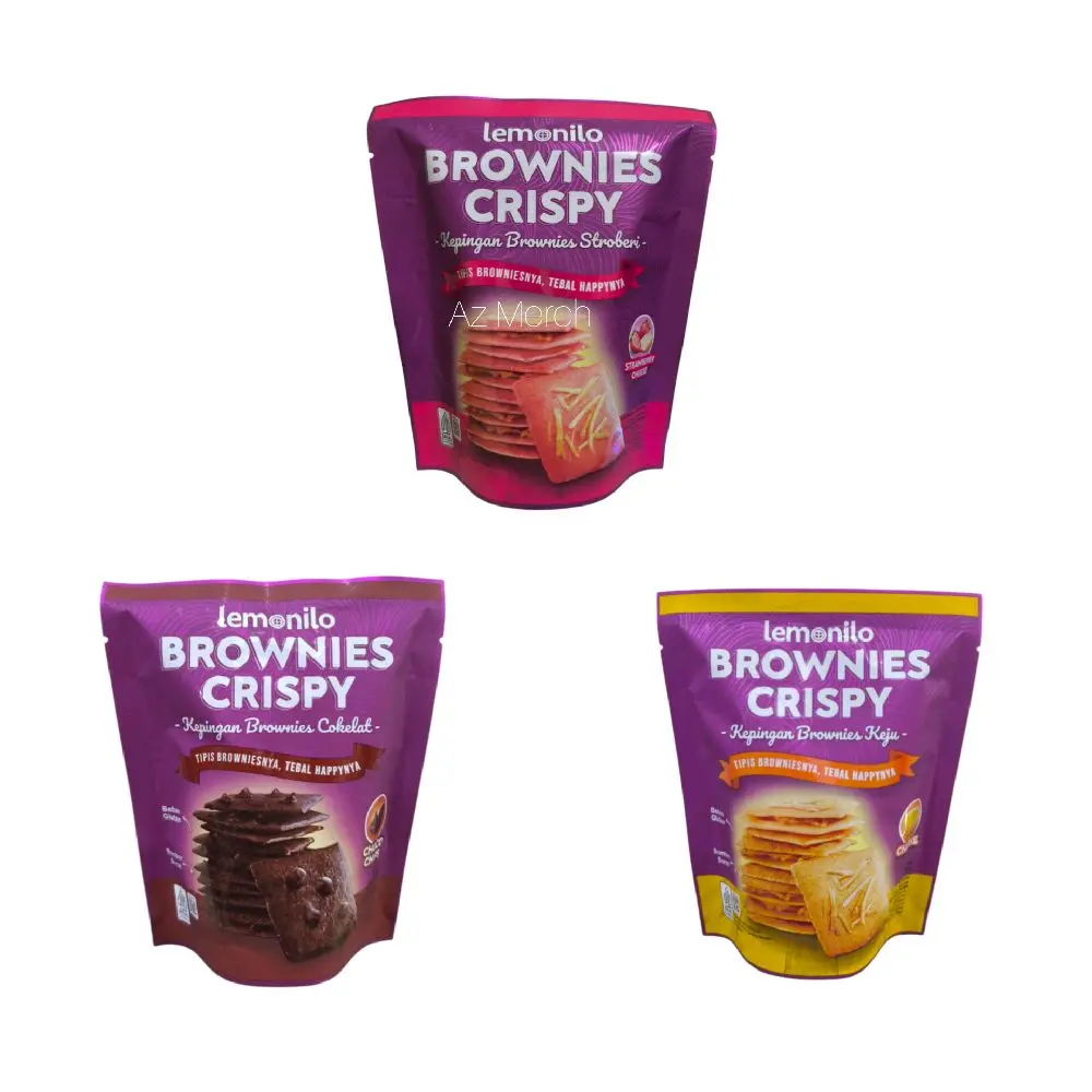 Lemonilo Brownies Crispy 35gr - Camilan Sehat