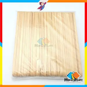 Stick Es krim Polos Kayu Eskrim Untuk Kreasi ice cream 1Ikat / 50Stick