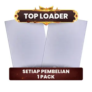 [HANYA FREE GIFT] Top Loader untuk pembelian diatas 1 pack