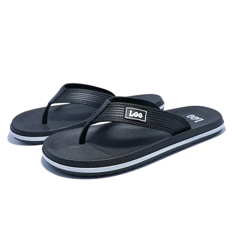 Sandal Jepit Pria Wanita Kualitas Tinggi Trendy LGH Import Bahan Karet Asli Empuk Lentur Antislip Sendal casual Black simpul tan brody fleksibel random priamurah cowo sneakers cowok 2
