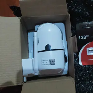 COD V380 Y33A Outdoor Dual Lens CCTV Camera Kecil HD 2MP Wi-Fi Koneksi Nirkabel Penglihatan Malam Lensa Ganda Kamera Keamanan Dua Pelayaran PTZ