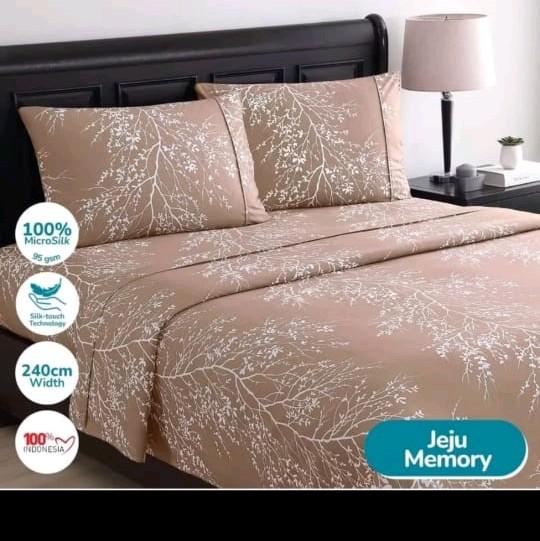 Bedcover only/bedcover saj motif jeju korea series-Restustoree.id Selimut Katun 6