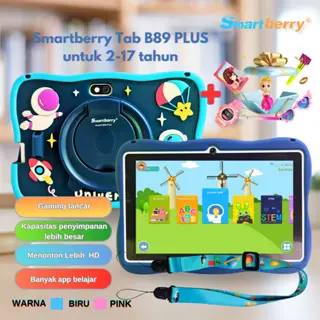 [PROMO] SMARTBERRY STUDY TAB B89 Plus 4/128GB / Tablet Anak / Hadiah Anak / 7 Inch / Android 13 3