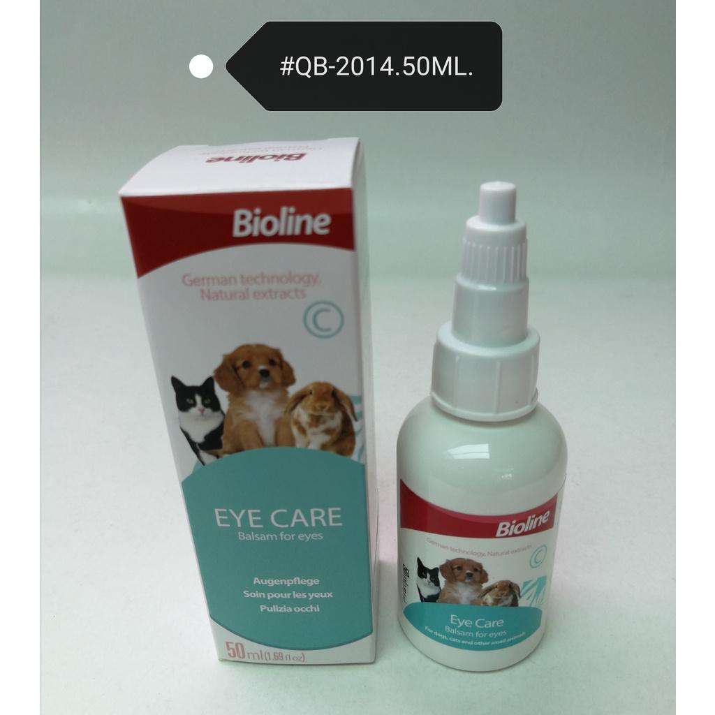QB2014 Bioline Eye Care Cat Rabbit Dog Pet 50ml Mata Kucing Arnab Anjing
