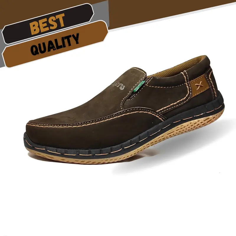 Sepatu Kasual Casual Sneakers Pria Bahan Kulit Sapi Keren Trendy Murah 7