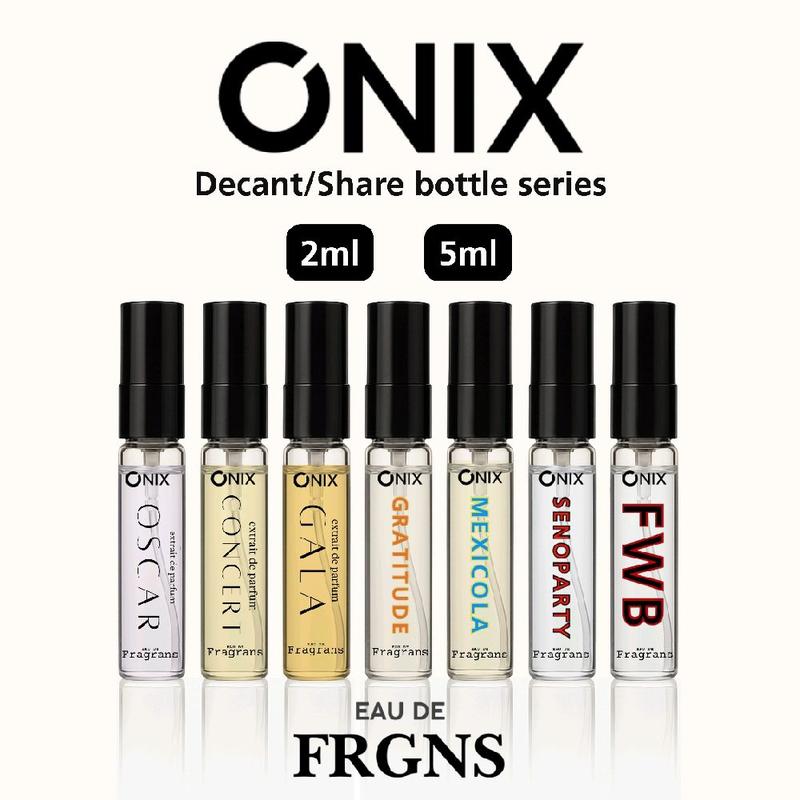 ONIX DECANT/SHARE BOTTLE 2 & 5 ML ALL VARIANT | FWB, SENOPARTY, GRATITUDE, MEXICOLA, CHILLIN BABY, CALL ME BENTO, SCORPIO 0