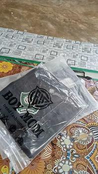 Product Review of KEMEJA POLOS COUPLE AYAH DAN ANAK WARNA HITAM LENGAN PANJANG KAIN COTTON CIGARET Baju Pasangan Keluarga from Y**A G** 0