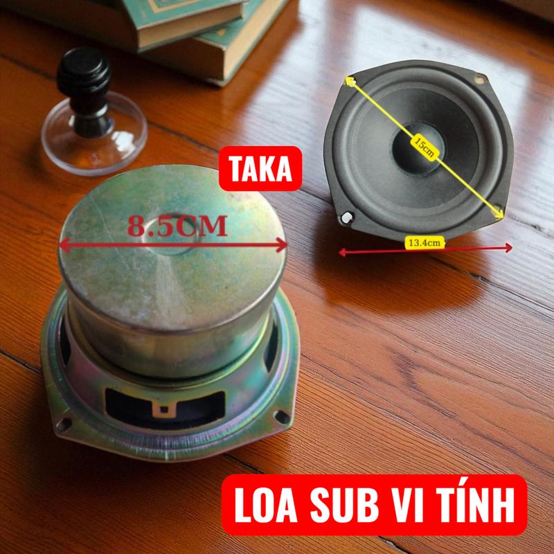 Loa bass sub vi tính 12cm đường chéo 15cm gân mút cao cấp-giá 1 chiếc Phụ Kiện Nghe Nhạc