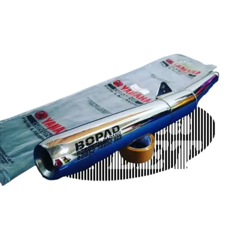 Knalpot Bopad Bobokan Padang Original untuk Motor Rx-King - Motorcycle Aksesoris Mesin