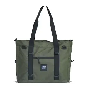 Throox Tas Tote Bag Eusobio Green Army Kanvas