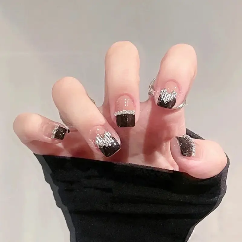 MILUX FAKE NAILS / KUKU PALSU TERMURAH / Kuku Palsu Cantik / Nail Art / 24 Pcs / Premium / Fake Nails / Wedding Nails / Beauty Nails / Cute / Pesta / Kutek / Hijab Friendly 0